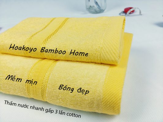 bộ khăn quà tặng Hoakoyo Bamboo B