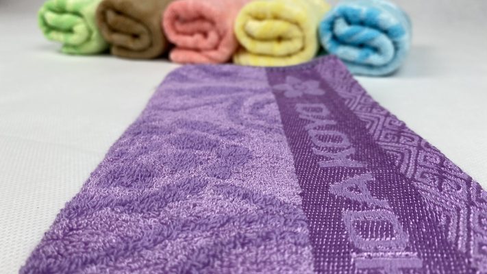 Khăn Bamboo sợi tre hoa leo BM08.