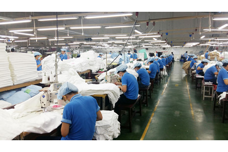 khăn xuất khẩu Họakoyo quy trình sản xuất khăn bông