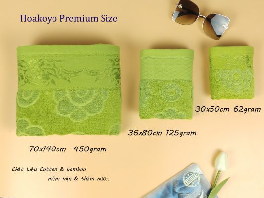 Bộ khăn quà tặng cao cấp Hoakoyo Premium