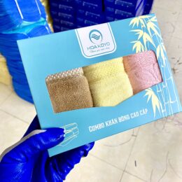 hộp khăn quà tặng theo yêu cầu