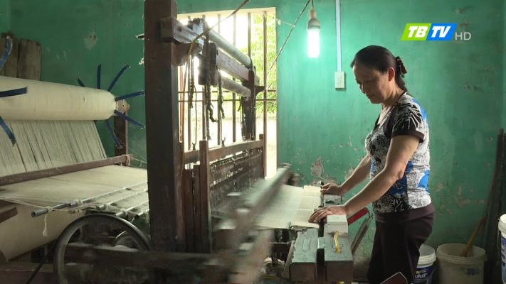 máy dệt khăn bông bằng gỗ