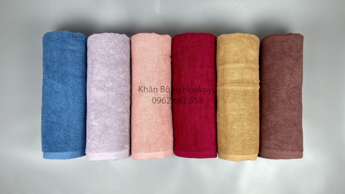 khăn tắm cỡ lớn Cotton 80x160 cm