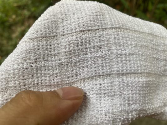 Lật Khăn Khăn lau, khăn ăn hàng B xuất Nhật màu trắng3