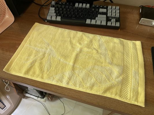 thiết kế khăn bông mẫu