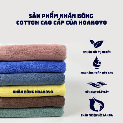 khăn bông tắm Bộ khăn bông Cotton , khăn cotton mới cao cấp chất lượng sắp ra mắt