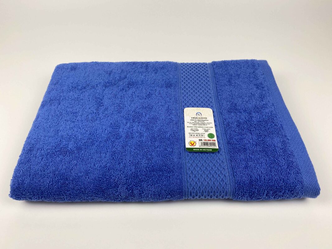 tem mác khăn tắm cotton mới