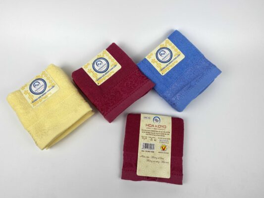 Khăn mặt nở dí tơ Cotton cao cấp MN01 Ver khăn bông chất lượng cao