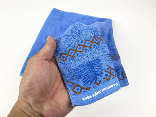 khăn mặt sợi sồi Modal dí hoa văn cao cấp - MF03