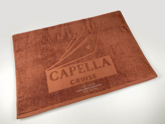 khăn tắm logo cao cấp dệt tên thương hiệu 70x140-5