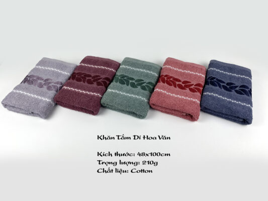 Khăn tắm giá rẻ 50x100 nhập khẩu - KNTC-5004R