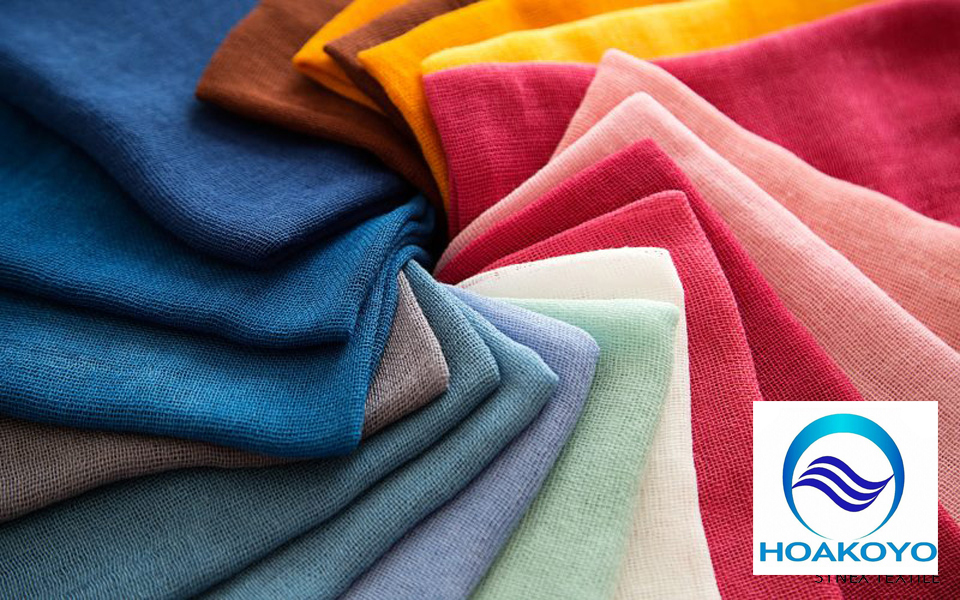 khăn bông nhuộm màu hoàn nguyên Màu sắc khăn bông