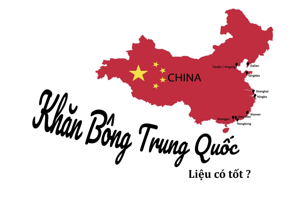 khăn bông trung quốc