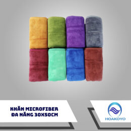 khăn lau Microfiber đa năng 30x50