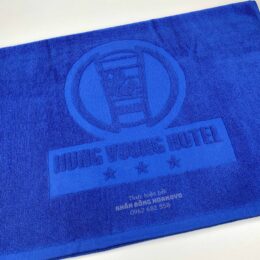Khăn tắm khách sạn dệt logo Hùng Vương Hotel
