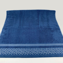 Khăn tắm Cotton nhập khẩu 70x140 dí hoa văn - KNTC7002