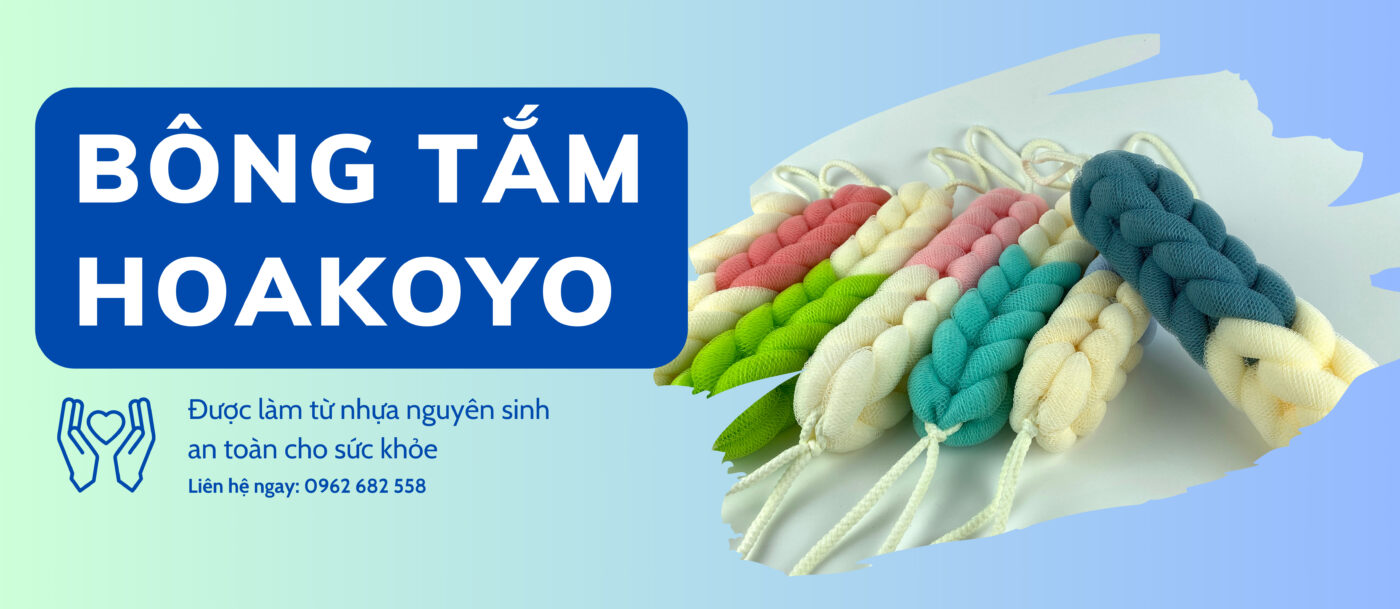 bông tắm Hoakoyo baner