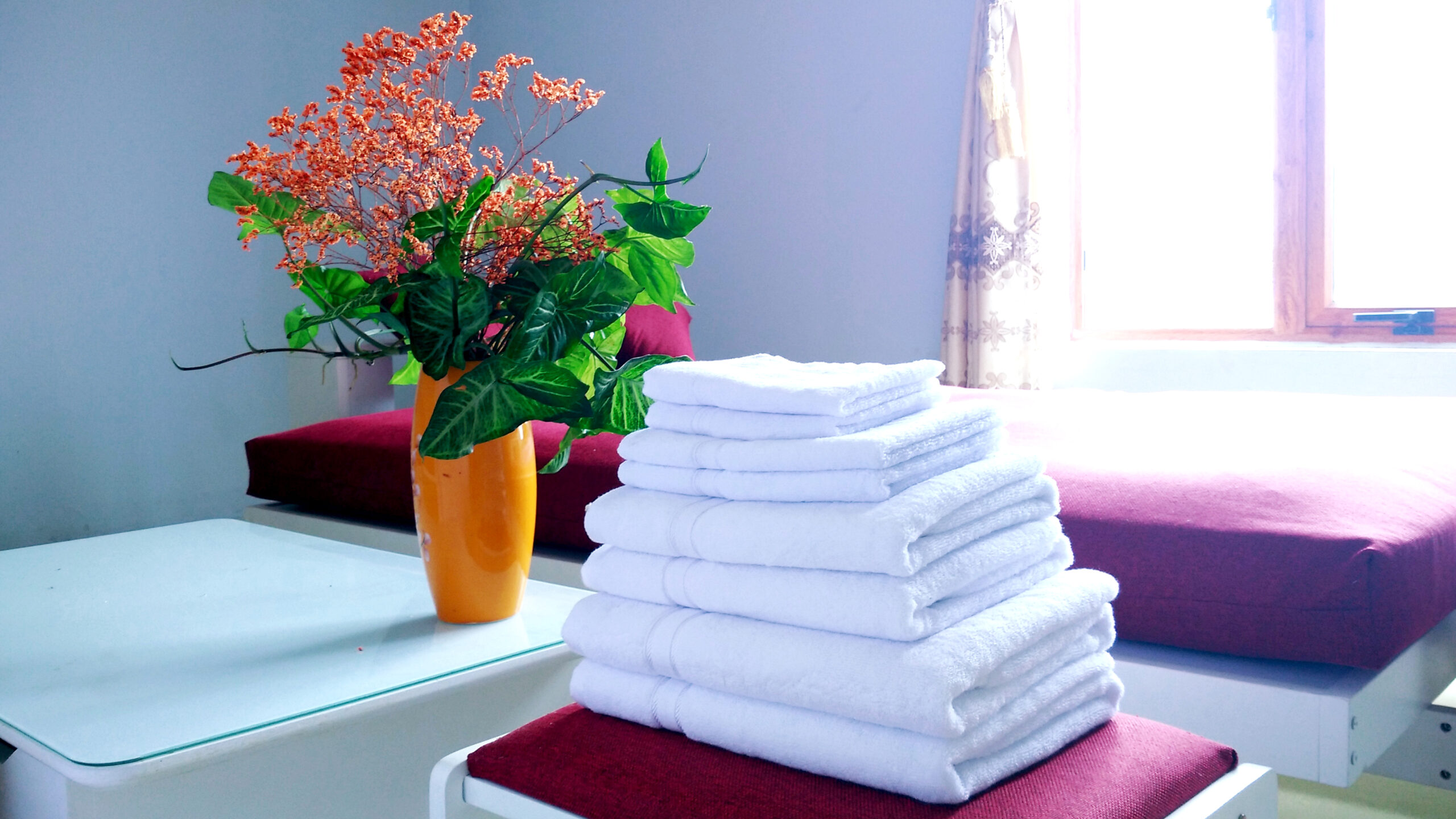 Bộ khăn khách sạn Hoakoyo tiêu chuẩn Sản xuất bộ khăn quà tặng