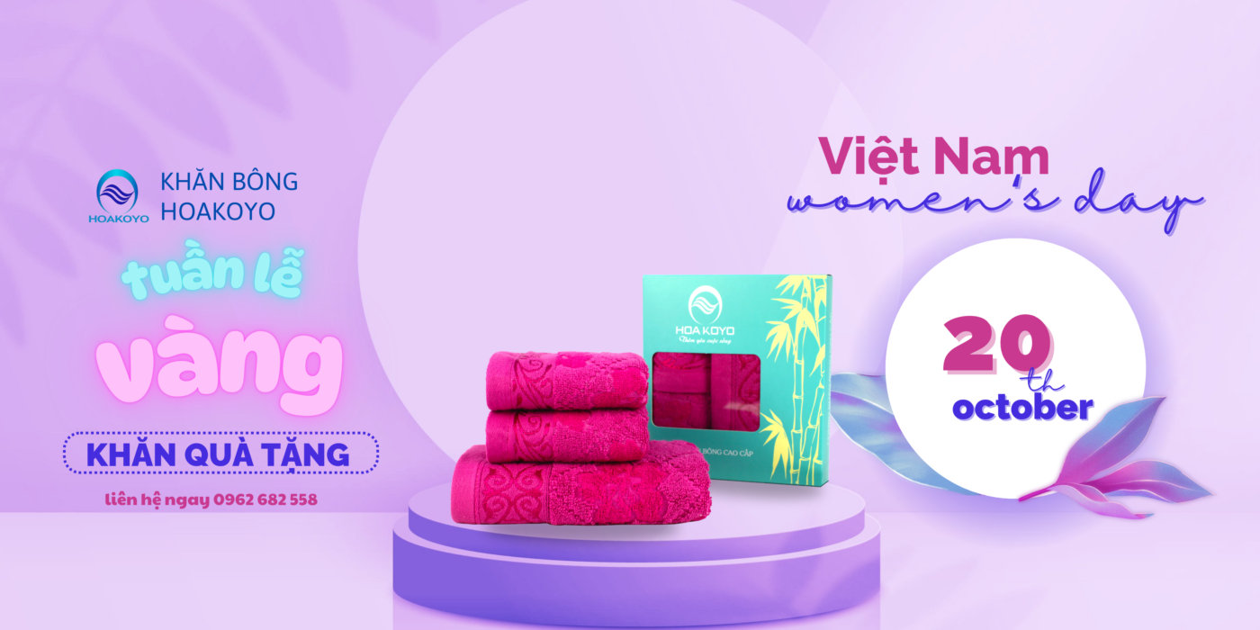 tuần lễ vàng đặt hàng khăn quà tặng